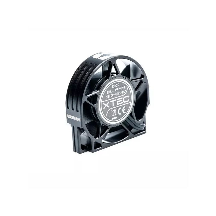 Nosram Aluminium SuperHighRev. Motor Fan 40x40x10mm / 1S/2S / Receiver Connector