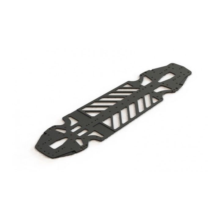 C01B-XA-LA - Soft Alu 2.0mm Lower Deck for Long Suspension Arms  - 1