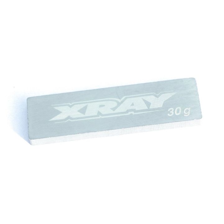 309856 Xray pure Tungsten Center Chassis Weight 30g