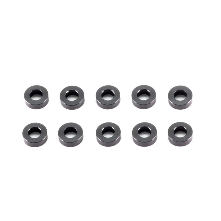 A006-20 InfinityRC Aluminum Washer 3X6X2.0mm (Black/10Pcs)