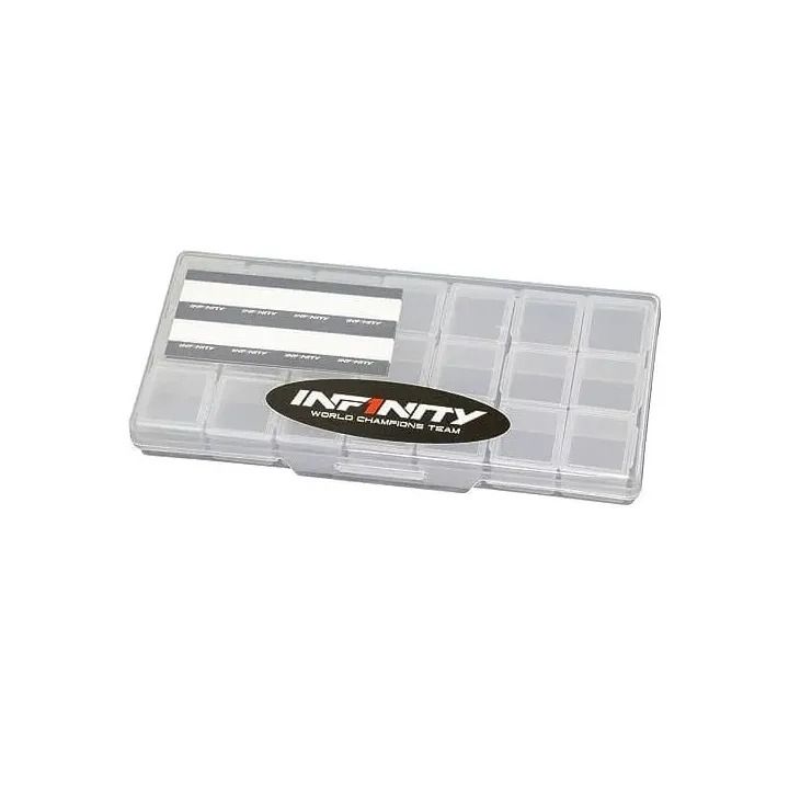 A0079 Infinity Small Plastic Parts Case (3 Compartments /7Pcs)