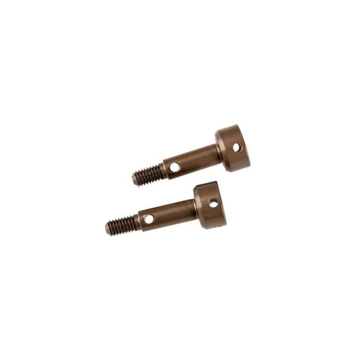 A2224 Mugen Al. Rear Wheel Axle (2Pcs) - Spare Part