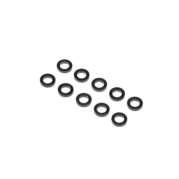 A73510 InfinityRC Aluminum Washer 3X5X1.0mm (Black/10Pcs)