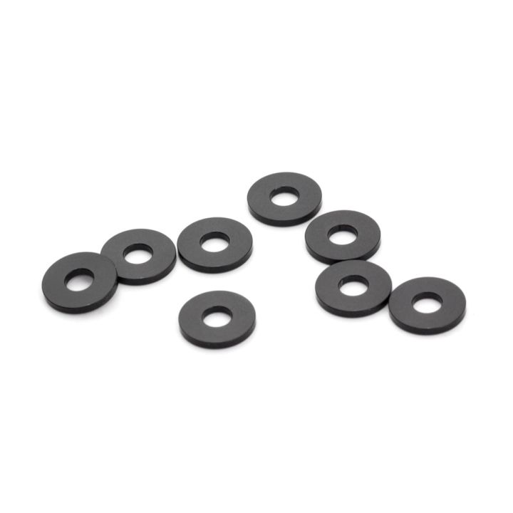 A73810 InfinityRC Aluminum Washer 3X8X1.0mm (Black/8Pcs)