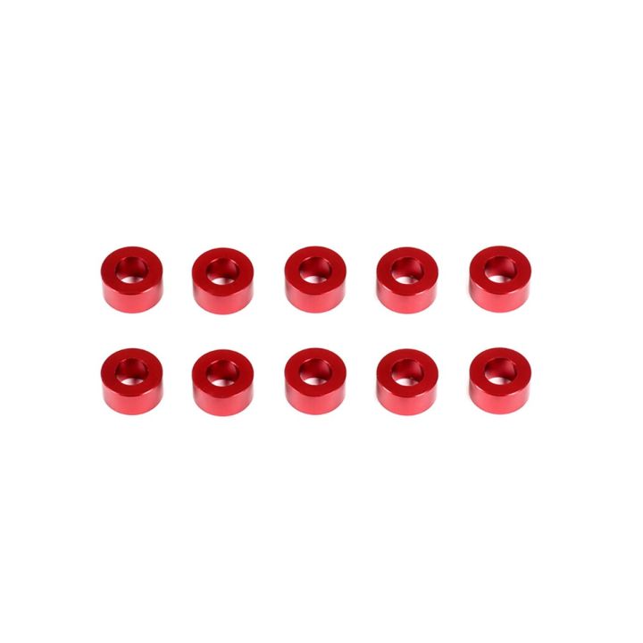 CM-A005-30 InfinityRC Aluminum Washer 3X6X3.0mm (Red/10Pcs)