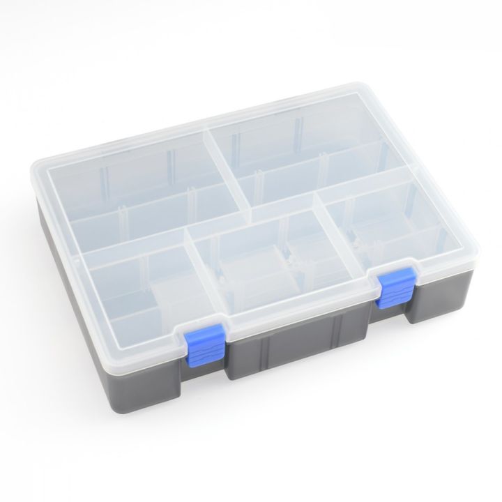 Koswork Two Layer Parts Case 245*175*56mm w/tray & partition