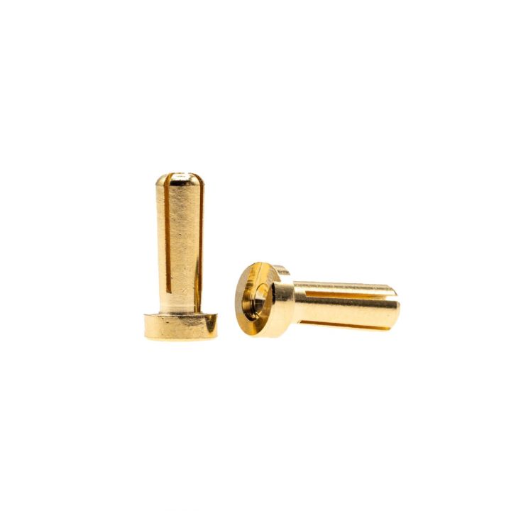 MonacoRC 4mm Gold Plug Male 14mm (2pcs)