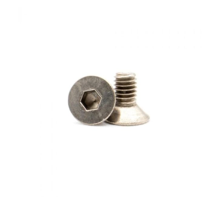 MonacoRC M3x5 Titanium Hex Socket Flat Head Screw (10)