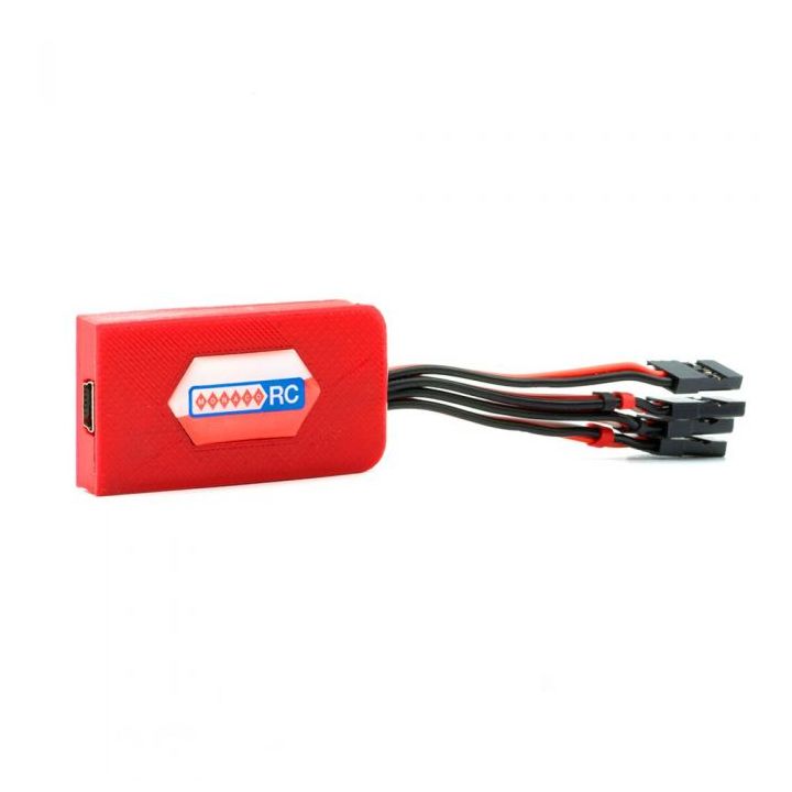 MonacoRC USB Adaptor V2 - Ultra Fast FTP - Red