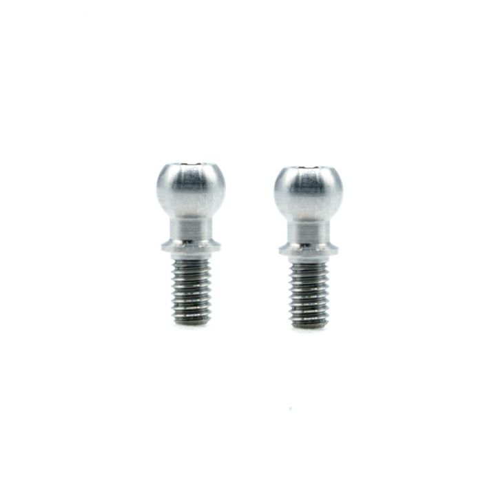 OfficinaRC Arm Ball Stud 4.9mm Titanium Grade 5 - 5mm (4)