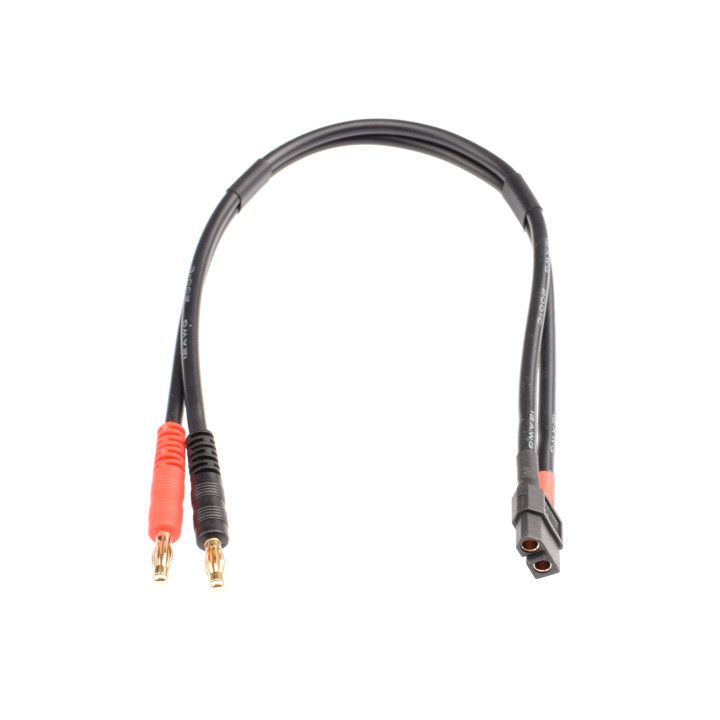 RUDDOG Power Supply Connector Wire 30cm (XT60 to 4mm Bullet Plug)