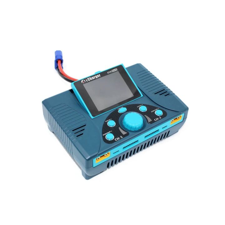 iCharger 458 DUO Dual Channel Charger 2200W 45A LiPo 2x8S