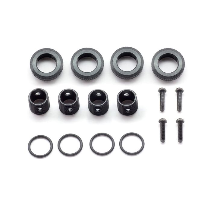 SMJ3351BK InfinityRC Alu Body Height Adjuster (Black/4Pcs)