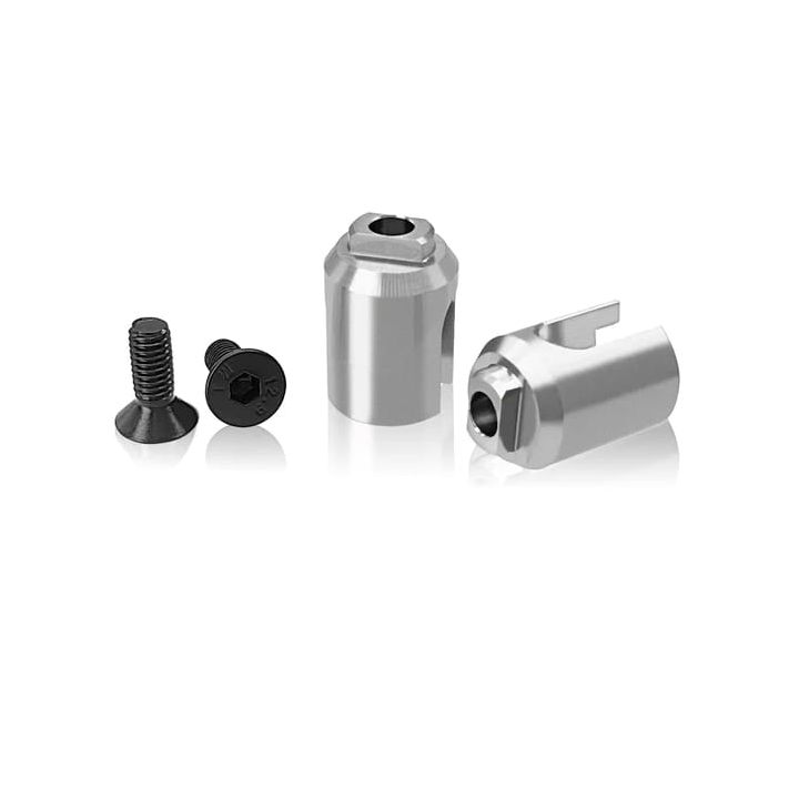 T-Works 64 Titanium Solid BB Driveshaft Adapters ( For Awesomatix A800R/MMX )