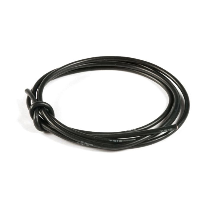 TQ Wire 16 3' Black Gauge Wire