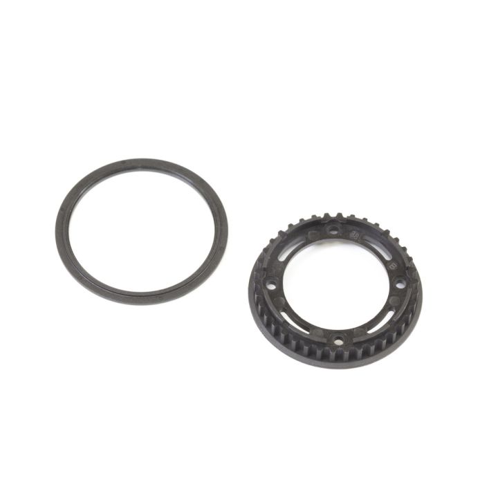 TS002LFB InfinityRC Pulley 38T (Low Friction/Black)