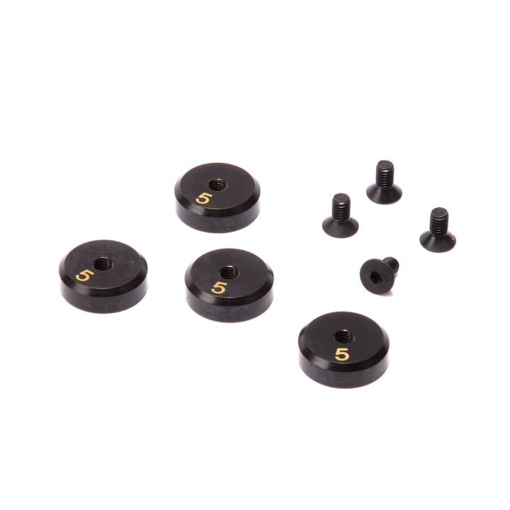 U8773 Schumacher Brass Circular Weight 5g (pk4)