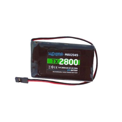 Maxpro TX Lipo Battery 2800mAh 7,4V 2S 