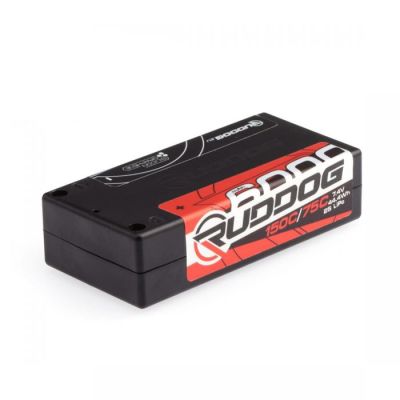RUDDOG Racing 6000mAh 150C/75C 7.4V Short Stick Pack LiPo Battery