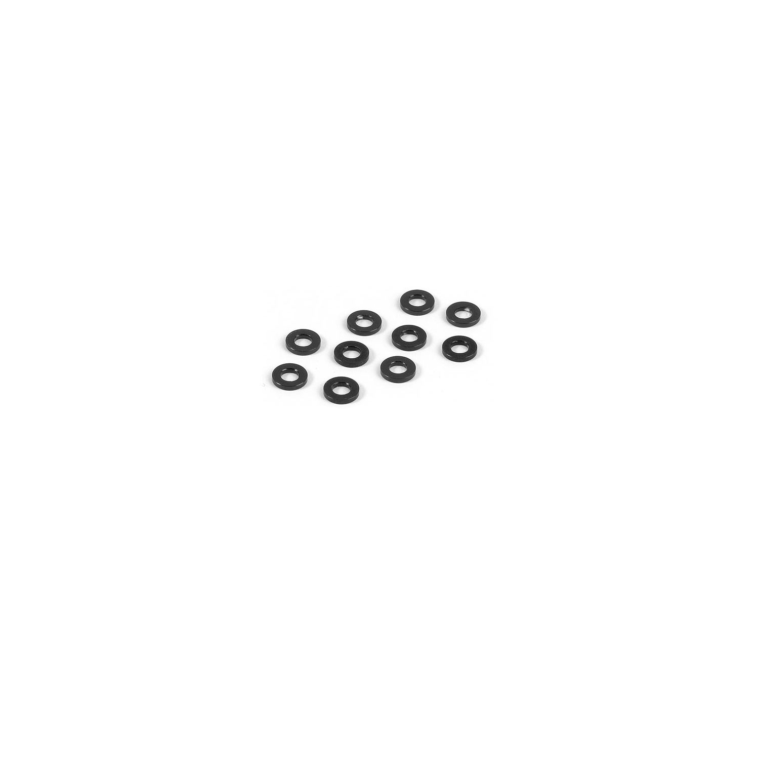 303122-K Xray Alu Shim 3X6X1.0Mm - Black (10) main product photo
