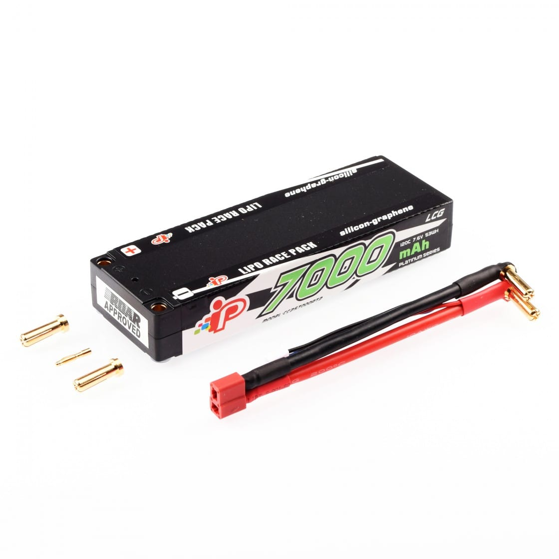 Intellect PT2 7000mAh 120C 7.6V Long Runtime LCG Graphene Stick Pack LiHV